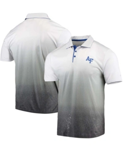 Shop Colosseum Men's Heathered Gray Air Force Falcons Magic Team Logo Polo In Heather Gray