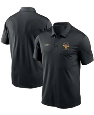 Shop Nike Men's Black Pittsburgh Pirates Cooperstown Collection Logo Franchise Performance Polo