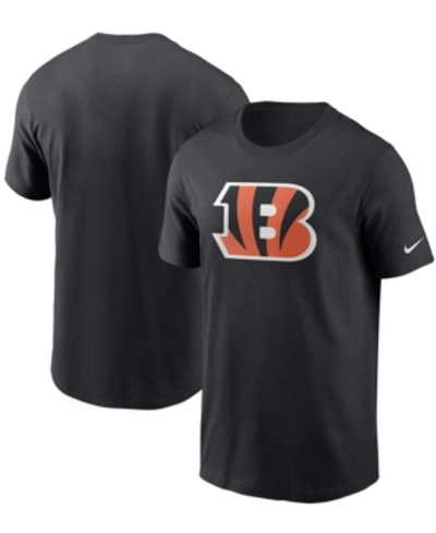 Shop Nike Men's Black Cincinnati Bengals Primary Logo T-shirt