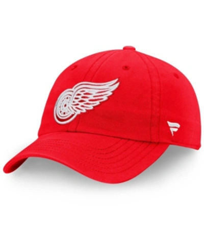 Fanatics Men's Red Detroit Red Wings Core Primary Logo Flex Hat In Red