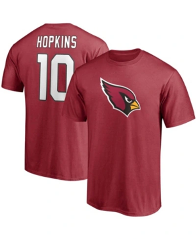 Fanatics Men's Kyler Murray Cardinal Arizona Cardinals Player Icon Name And Number T-shirt In Cardinal