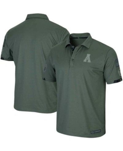 Shop Colosseum Men's Green Appalachian State Mountaineers Oht Military Inspired Appreciation Echo Polo