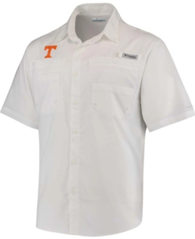 Shop Columbia Men's White Tennessee Volunteers Tamiami Shirt