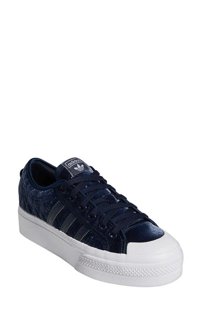 Shop Adidas Originals Nizza Platform Sneaker In Colour/ Colour/ Ftwr White