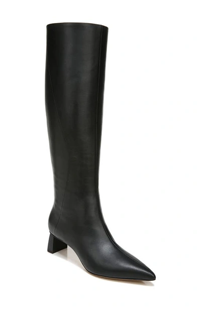 Shop Vince Femi Pointed Toe Boot In Black
