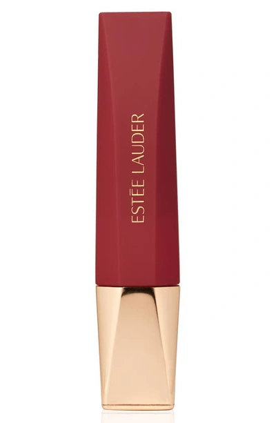 Shop Estée Lauder Pure Color Whipped Matte Lipstick Color With Moringa Butter In Hot Fuse