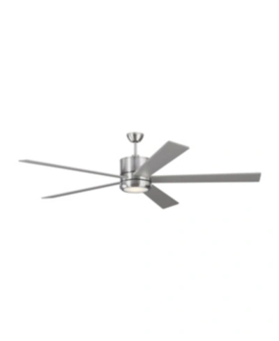 Shop Monte Carlo The  72" Vision Ceiling Fan In Brushed Steel