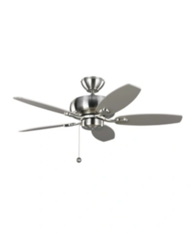 Shop Monte Carlo The  44" Centro Max Ii Ceiling Fan In Brushed Steel