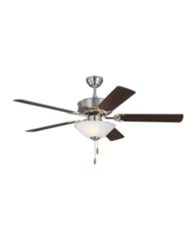 Shop Monte Carlo The  52" Haven 2-led Ceiling Fan In Chrome