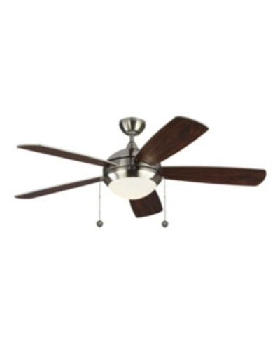 Shop Monte Carlo The  52" Discus Classic Ceiling Fan In Polished Nickel