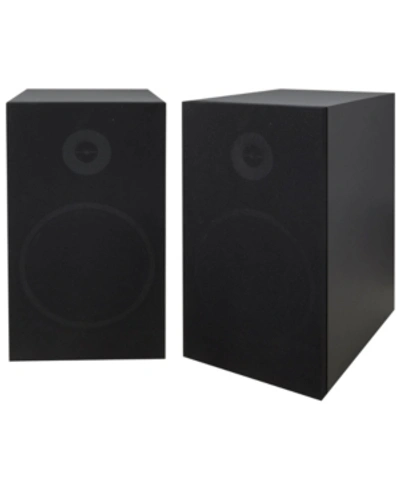 Shop Ilive Bluetooth Bookshelf Speakers, Set Of 2, Isb1400b In Black