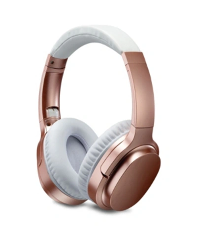 Shop Ilive Active Noise Cancellation Bluetooth Headphones, Iahn40rgd In Rose Gold - Tone