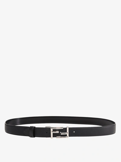 Shop Fendi Belt In Black