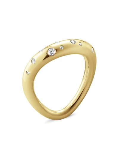 Shop Georg Jensen Women's Offspring 18k Gold & Diamond Ring