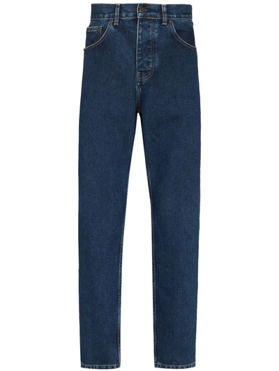 Shop Carhartt Newel Tapered Jeans In Blue