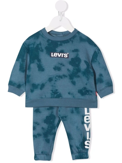 Shop Levi's Two Piece Tracksuit In Blue