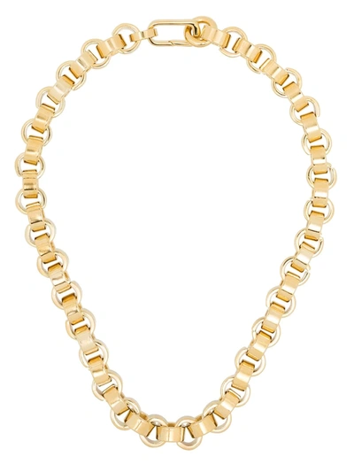 Shop Laura Lombardi Claudia Chain Necklace In Gold