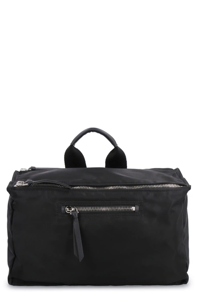 Shop Givenchy Pandora Nylon Messenger Bag In Black