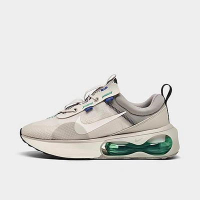Shop Nike Big Kids' Air Max 2021 Casual Shoes In Photon Dust/summit White/clear Emerald