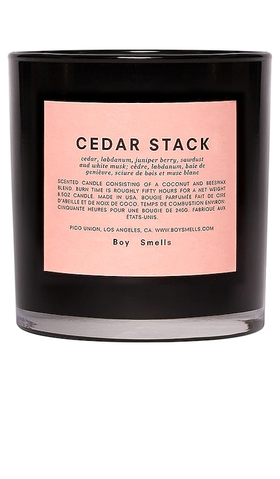 Shop Boy Smells Cedar Stack Scented Candle In N,a