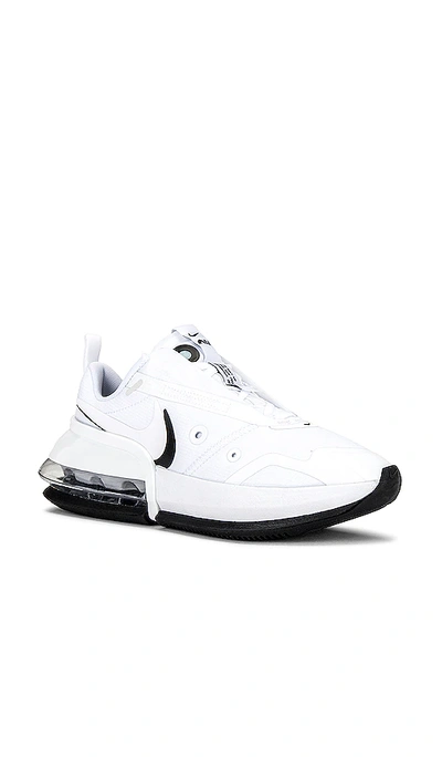 Shop Nike Air Max Up Sneaker In White  Metallic Silver  & Black