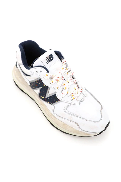 New Balance 5740 Father's Day Sneakers In White,blue | ModeSens