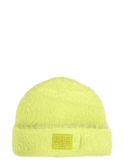 Shop Gcds Fluffy Hat In Green