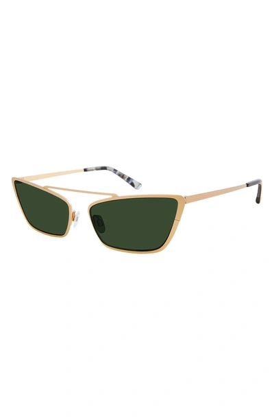 Shop True Religion 55mm Cat Eye Sunglasses In Gold