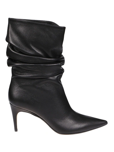 Shop Sergio Rossi Women's Black Other Materials Ankle Boots