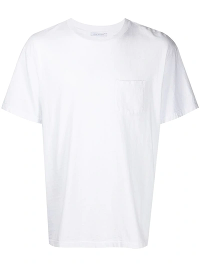 Shop John Elliott Crew-neck Cotton T-shirt In White