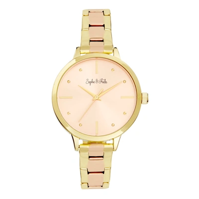 Shop Sophie And Freda Milwaukee Ladies Quartz Watch Safsf5803 In Gold / Gold Tone / Rose / Rose Gold / Rose Gold Tone