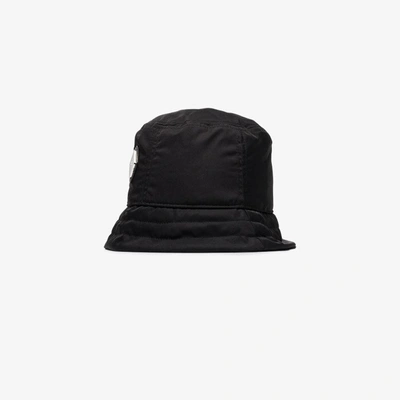 A-cold-wall* Cell Diamond-patch Bucket Hat In Black