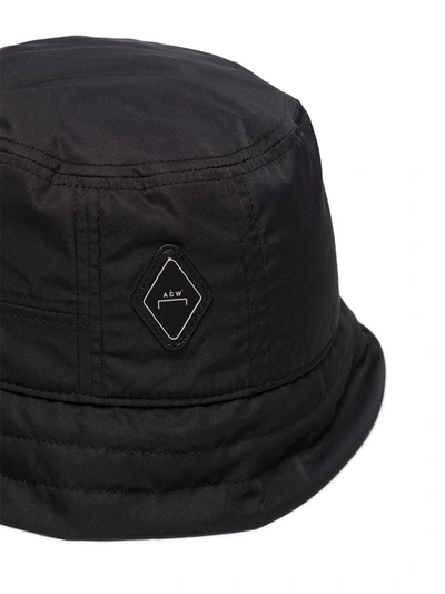 A-cold-wall* Cell Diamond-patch Bucket Hat In Black