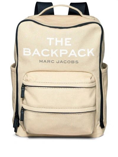 Shop Marc Jacobs 'the Backpack' Logo-print Backpack In Green