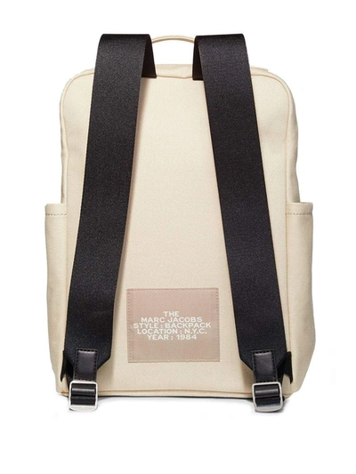 Shop Marc Jacobs 'the Backpack' Logo-print Backpack In Green
