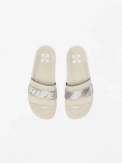 Shop Off-white Off White Sandals Grey