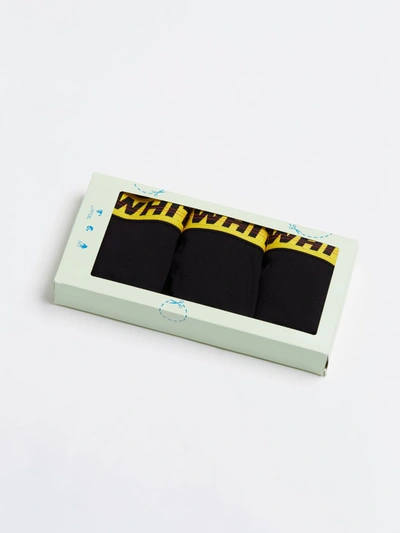 Shop Off-white Off White Underwear Black