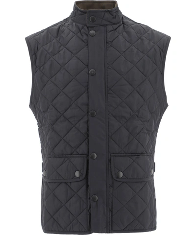 Shop Barbour "lowerdale" Padded Vest In Blue