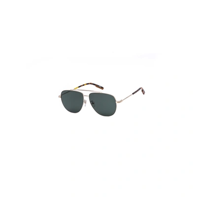 Shop Ermenegildo Zegna Mens Gold Tone Round Sunglasses Ez0144-d32n61 In Gold Tone,green