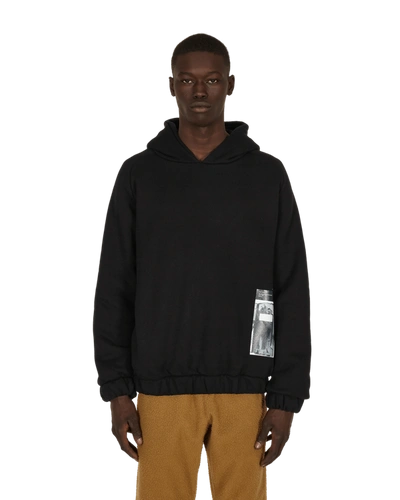 Shop Gr10k Daw Cross Hooded Sweatshirt In Black