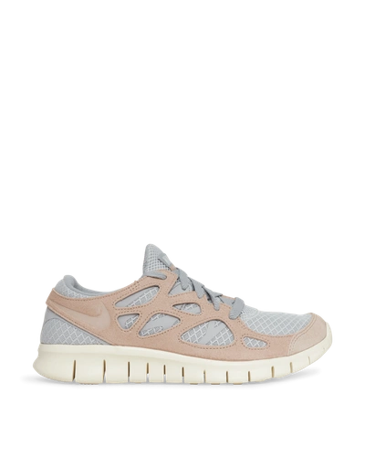 Shop Nike Free Run 2 Sneakers In Pure Platinum/fossil Stone