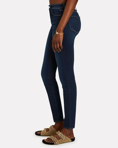 Shop L Agence Marguerite High-rise Skinny Jeans In Haines