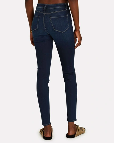 Shop L Agence Marguerite High-rise Skinny Jeans In Haines