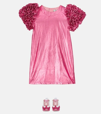 Shop The Marc Jacobs Ceremony Floral Sleeved Dress In Pink