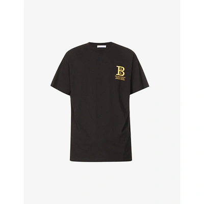Shop Bel-air Athletics Mens Vintage Black 5000 Percent Better Graphic-print Cotton-jersey T-shirt S