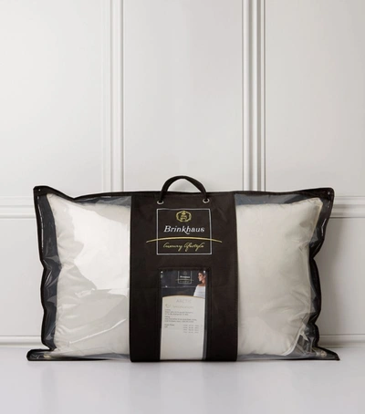 Shop Brinkhaus Arctic Duck Down Pillow (50cm X 75cm) In Ivory