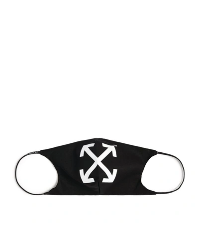 Shop Off-white Arrows Face Covering In Black