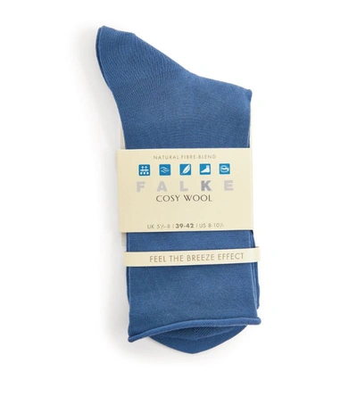 Shop Falke Active Breeze Socks In Blue