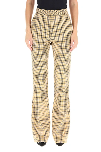 Shop Alessandra Rich Sequined Bootcut Trousers In Mixed Colours