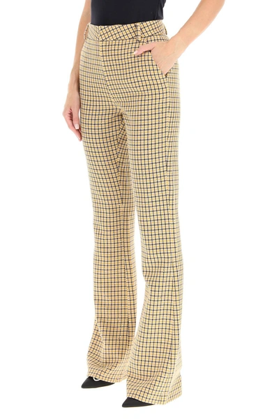 Shop Alessandra Rich Sequined Bootcut Trousers In Mixed Colours